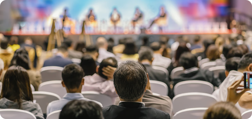 Attendee identification and check-in for corporate events