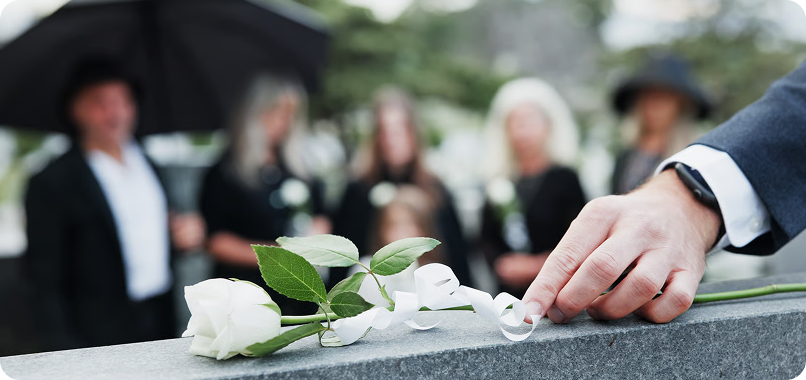 Respectful guest identification and management for funerals