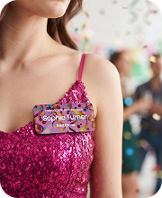 Sophie Turner - Party name tag