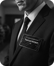 Thomas Harrison - Memorial name tag